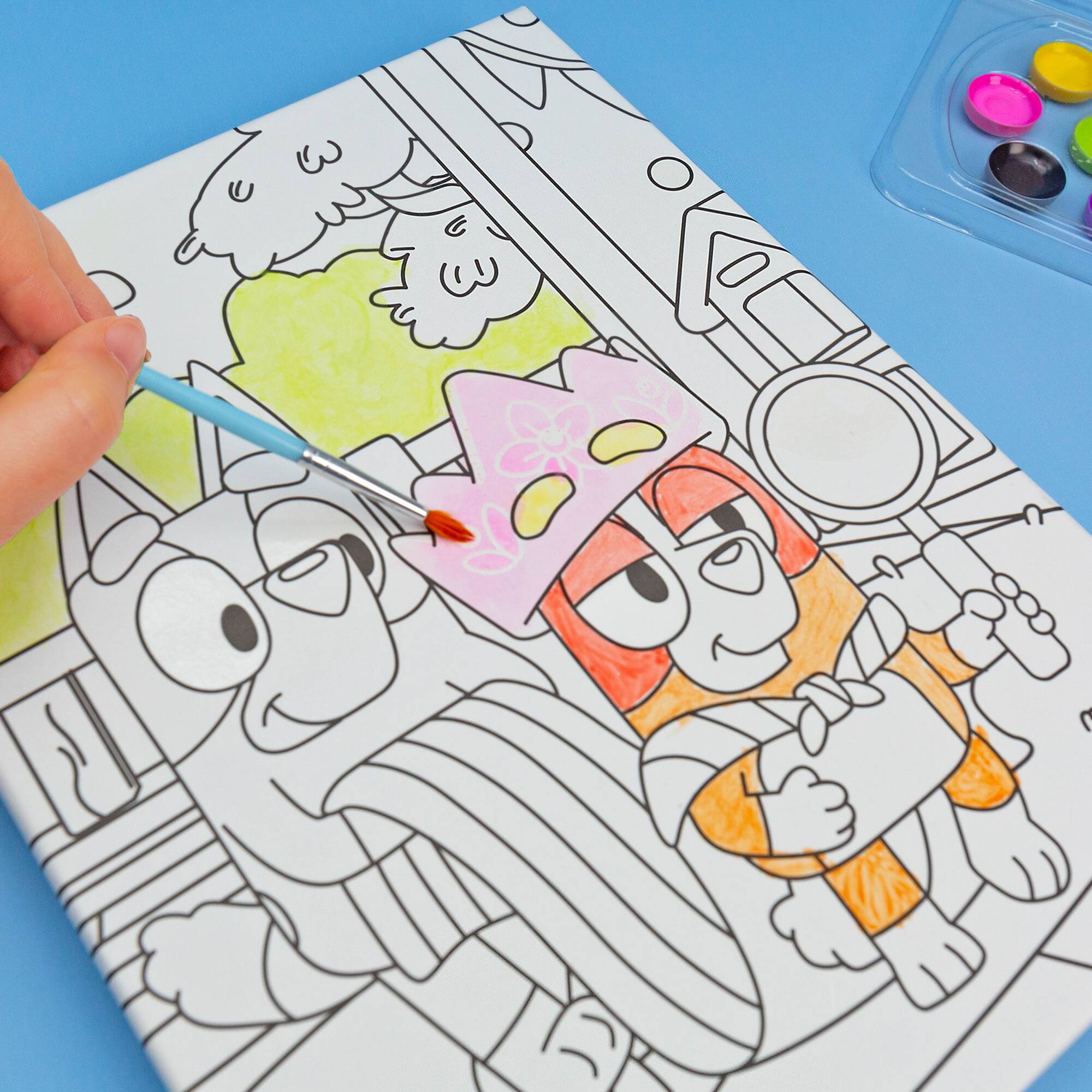 Bluey Secret Reveal Wall Art